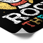 テスト先生スコア試験テストの日 ポスター (角)