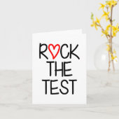 テスト先生テスト日テスト日テおもしろいーシュ カード (黄色い花)