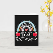 テスト先生テスト日テスト日テおもしろいーシュ カード (黄色い花)