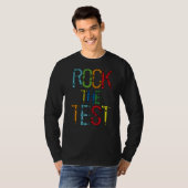 テスト先生テスト日テスト日Teache Tシャツ (正面フル)