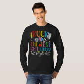 テスト先生テスト日テスト日Teache Tシャツ (正面フル)