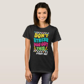 テスト日おもしろい先生Groovyテスト日動機 Tシャツ (正面フル)