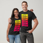 テスト日このテ得スおもしろいト日 Tシャツ (ユニセックス)