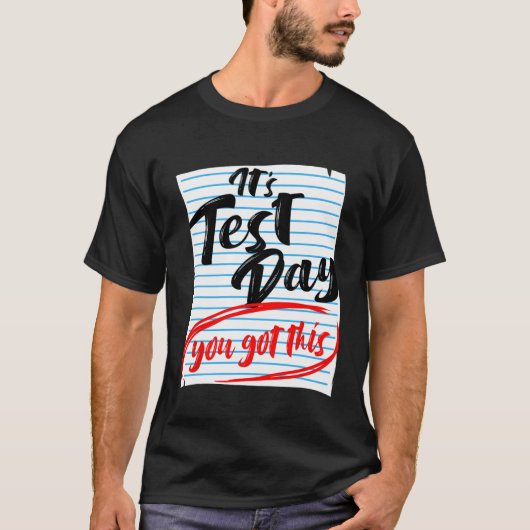 テスト日この得先生テスト Tシャツ (正面)