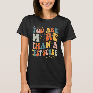 テスト日の教師のシャツあなたがテストSc以上である Tシャツ