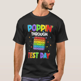 テスト日まだPoppinロックテストItポップ・アートの先生 Tシャツ