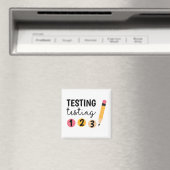 テスト日テストテスト1 2 3先生テスト日 マグネット (インサイチュ (食洗機))