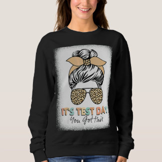 テスト日テスト日この得先生の状態 スウェットシャツ