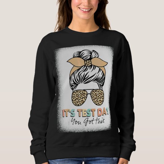 テスト日テスト日この得先生の状態 スウェットシャツ (正面)