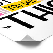 テスト日テスト日この得先生の状態 ポスター (角)