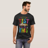 テスト日テスト日この得先生の状態 Tシャツ (正面フル)