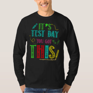 テスト日テスト日この得先生の状態 Tシャツ