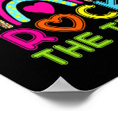 テスト日ロックテスト先生テスト日 ポスター (角)