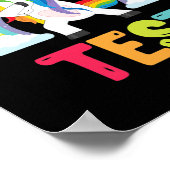 テスト日ロックテスト先生テスト日 ポスター (角)