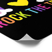 テスト日ロックテスト先生テスト日 ポスター (角)