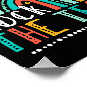 テスト日ロックテスト先生テスト日 ポスター (角)