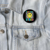 テスト日州のテストSTAAR教師 缶バッジ (インサイチュ)