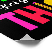 テスト日得このテスト日先生学生 ポスター (角)