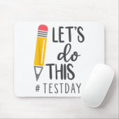 テスト日得このテスト日先生学生 マウスパッド (マウス)