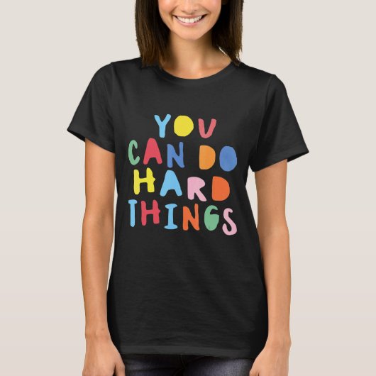 テスト日行うことができる懸命事物先生色 Tシャツ (正面)