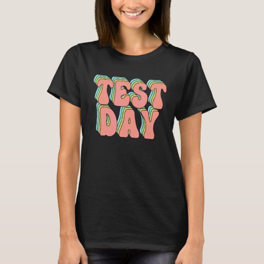 テスト日 Tシャツ (正面)