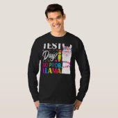テスト日No Prob Llama Llama先生テスト日3 Tシャツ (正面フル)