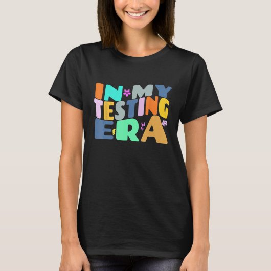 テスト時代のグルーヴィーテスティング教師の指導中 Tシャツ (正面)