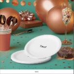 テスト紙プレート ペーパープレート<br><div class="desc">船尾</div>