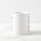 テスト素晴らし州テストの準備 コーヒーマグカップ (中央)