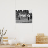 テスト防弾ベスト, 1923.ヴィンテージ写真 ポスター (キッチン)