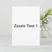 テスト1 招待状 (スタンド正面)