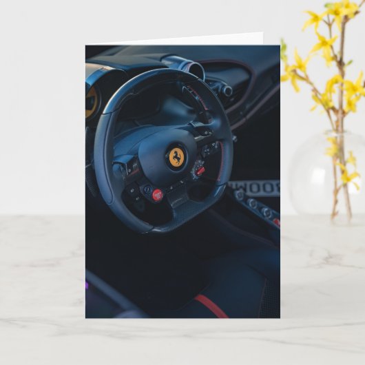 テスト カード (黄色い花)