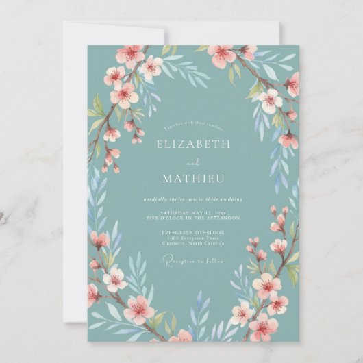 テスト 招待状 (正面)