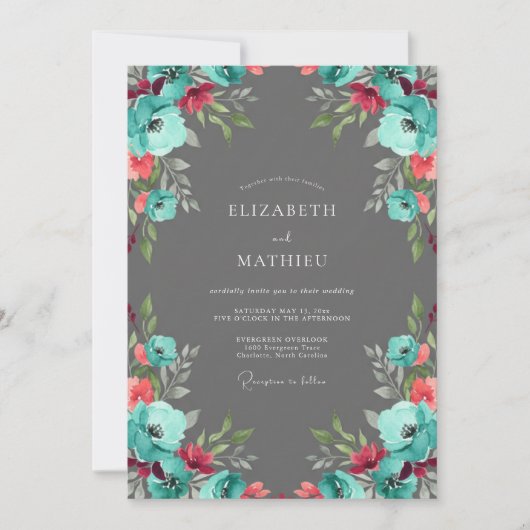 テスト 招待状 (正面)