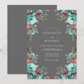 テスト 招待状 (正面/裏面)