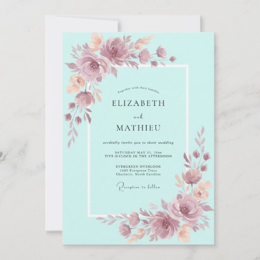 テスト 招待状 (正面)