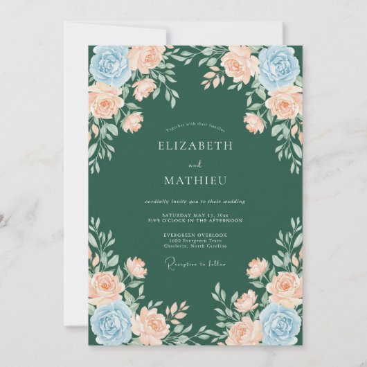 テスト 招待状 (正面)