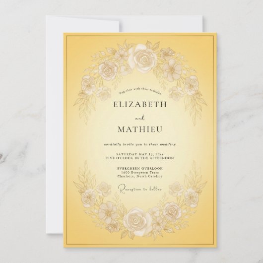 テスト 招待状 (正面)