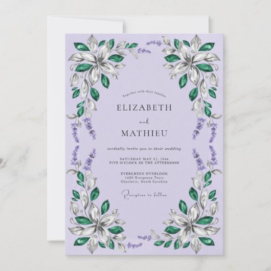 テスト 招待状 (正面)