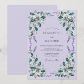 テスト 招待状 (正面/裏面)