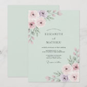 テスト 招待状 (正面/裏面)