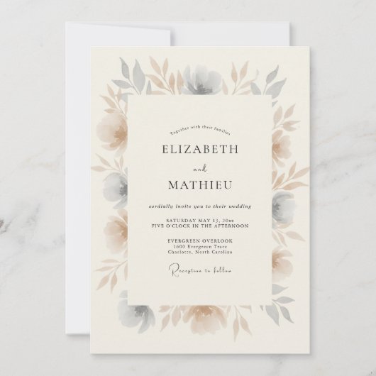 テスト 招待状 (正面)