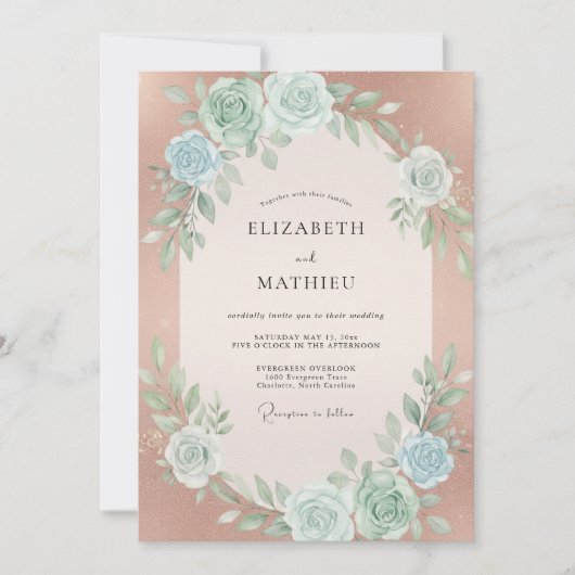 テスト 招待状 (正面)