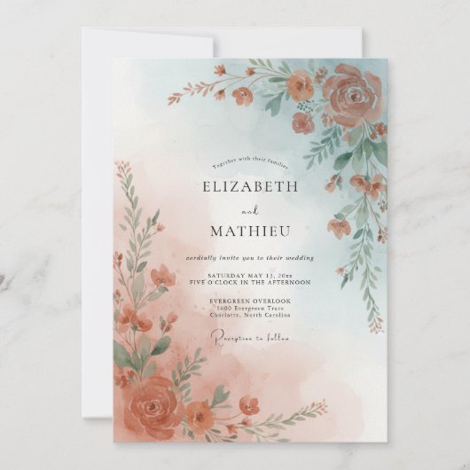 テスト 招待状 (正面)