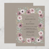 テスト 招待状 (正面/裏面)