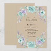 テスト 招待状 (正面/裏面)