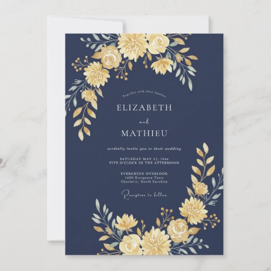 テスト 招待状 (正面)