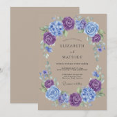 テスト 招待状 (正面/裏面)