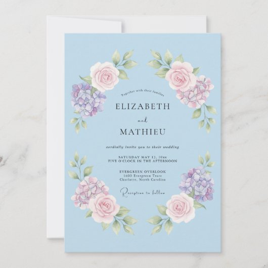 テスト 招待状 (正面)