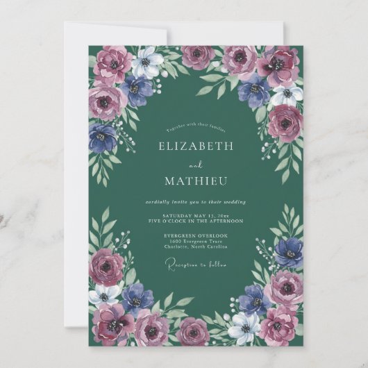 テスト 招待状 (正面)